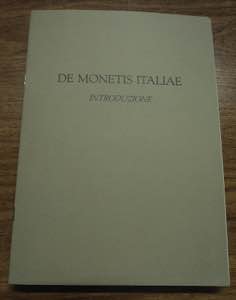 De Monetis Italiae introduzione, di T. ... 
