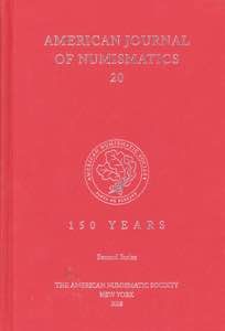 American journal of numismatics 20, 150 ... 