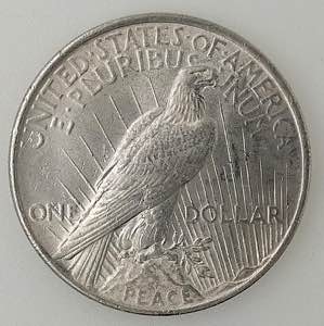 Usa - 1 Dollaro - Peace, 1922 -  - Argento - 