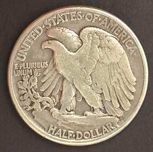 Usa - 1/2 Dollaro - Liberty, 1943 -  - ... 