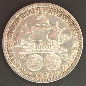 Usa - 1/2 Dollaro - Cristoforo Colombo, 1893 ... 