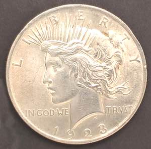 Usa - 1 Dollaro - Peace, 1923 -  - Argento - 