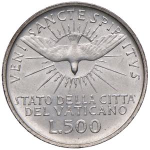Vaticano - Sede Vacante, 1963 - 500 Lire - ... 