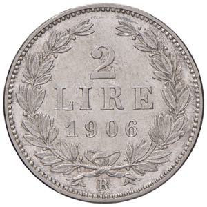San Marino - 2 Lire, 1906 - Argento - R