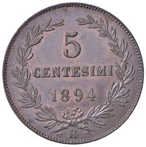 San Marino - 5 Cent., 1894 - Rame