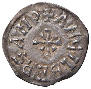 Benevento - Ludovico II, 867 - 870 - Denaro ... 