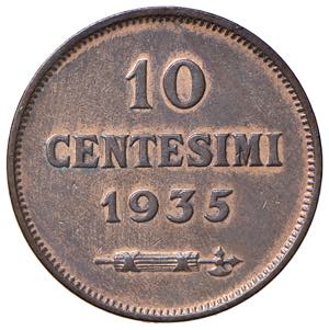 San Marino - 10 Cent., 1935 - Rame