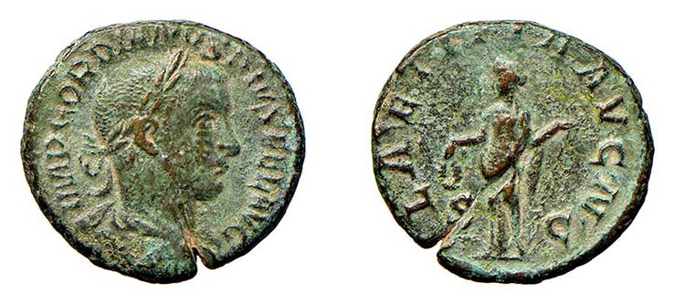 GORDIANO III (238-244) ASSE gr.9,5 ... 
