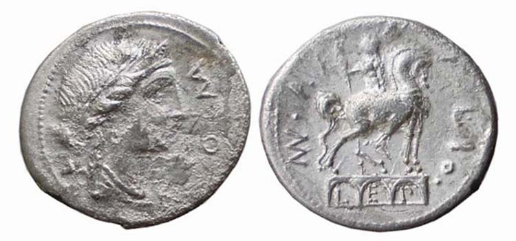 AEMILIA (114-113 a.C.) Man. ... 