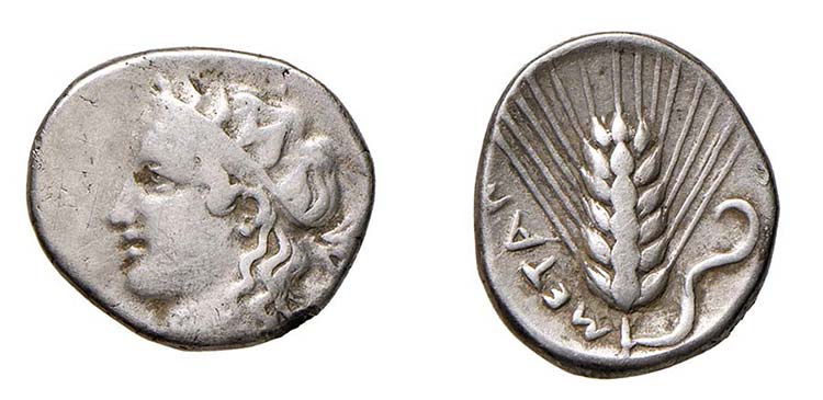 LUCANIA - METAPONTO (330-290 a.C.) ... 
