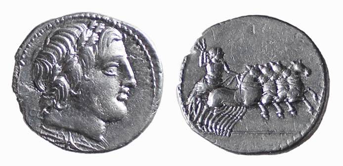 ROMA - ANONIME (86 a.C.) DENARIO - ... 