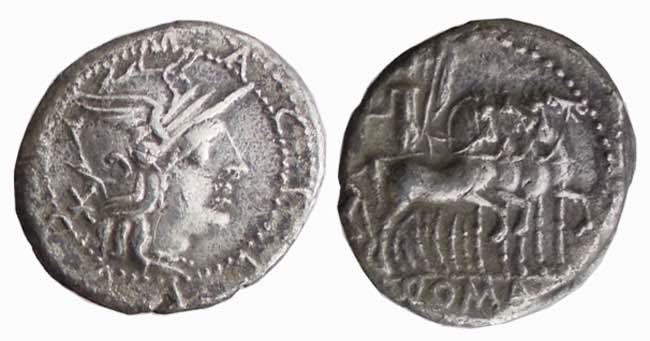 ACILIA (130 a.C.) M. Acilius M. f. ... 