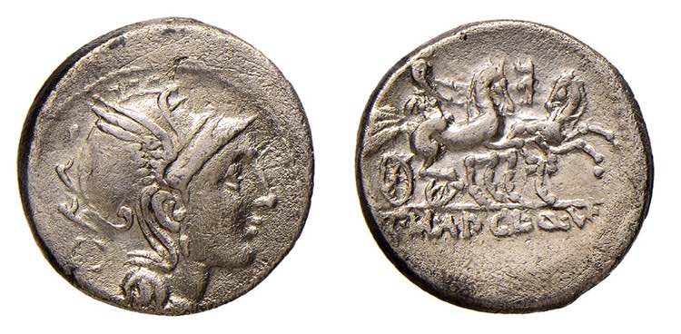 MALLIA (111-110 a.C.) T.Mallius  ... 