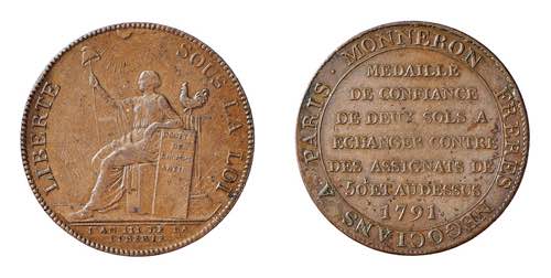NAPOLEONE I - ANNO 1791 - MEDAGLIA ... 