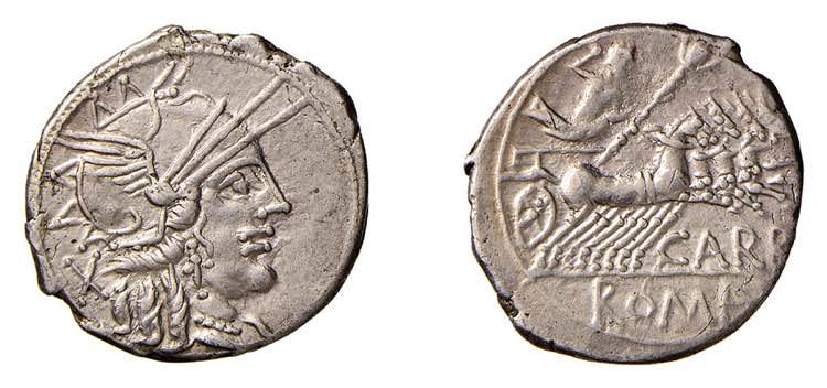 PAPIRIA (122 a.C.) M. Papirius ... 