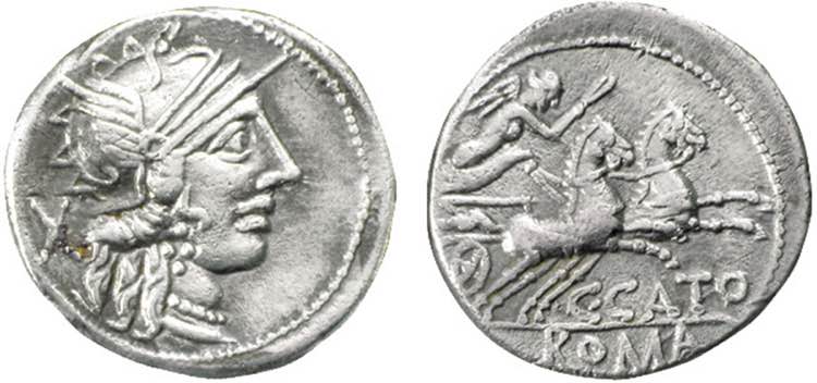 PORCIA (123 a.C.)  C. Porcius Cato ... 