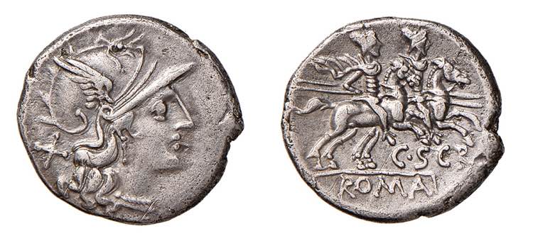 SCRIBONIA (154 a.C.) Caius ... 