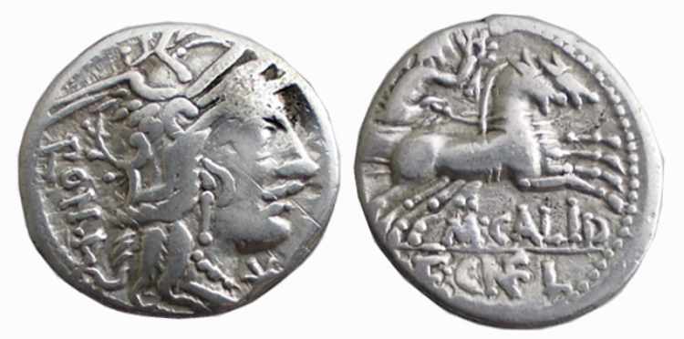 CALIDIA (117-116 a.C.) M. ... 