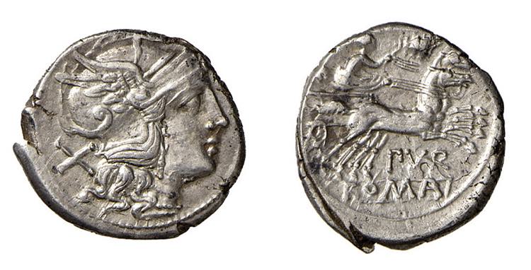 FURIA (169-158 a.C.) Furius ... 