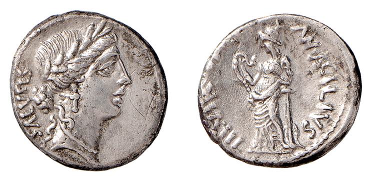 ACILIA  (49 a.C.) Man. Acilius ... 