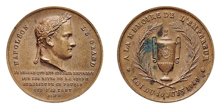 NAPOLEONE I (1804-1814) Anno 1840 ... 