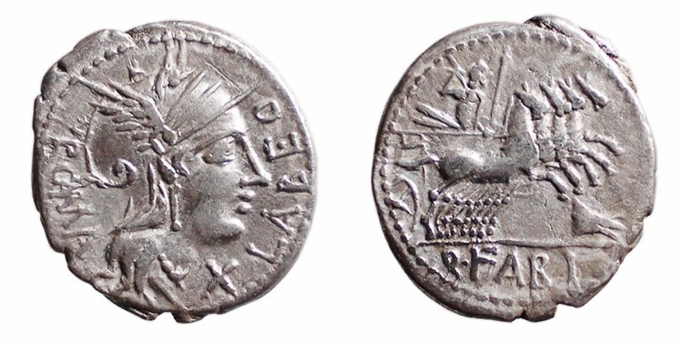 FABIA (124 a.C.) Q. Fabius Labeo - ... 