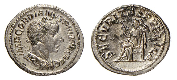 GORDIANO III (238-244) DENARIO - ... 