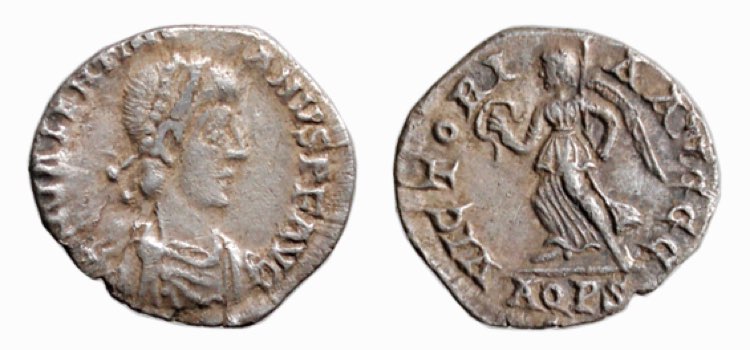 VALENTINIANO II (375-392) SILIQUA ... 