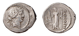 CLOULIA (42 a.C.) P.Clodius M.f ... 