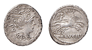 LUCILIA (101 a.C.) M.Lucilius ... 