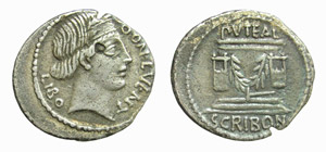 SCRIBONIA (62 a.C.) L.Scribonius ... 