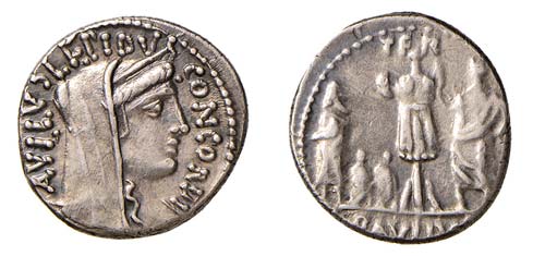 AEMILIA (62 a.C.) L.Aemilius ... 