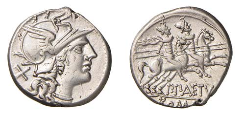 AELIA (138 a.C.) P. Aelius Paetus ... 
