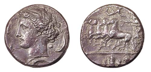SICILIA - SIRACUSA (400-390 a.C.) ... 