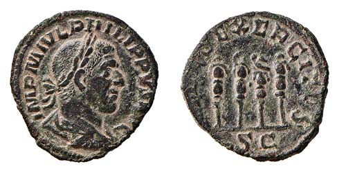 FILIPPO I (244-249) SESTERZIO ... 