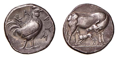 EUBOIA - KARISTOS (circa 290-252 ... 