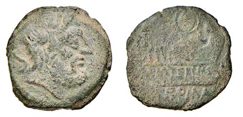 CAECILIA (127 a.C.) M. Caecilius ... 