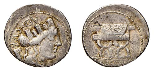FURIA (63 a.C.) L.Furius ... 