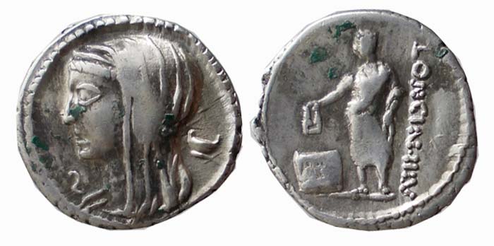 CASSIA (63 a.C.) L.Cassius ... 
