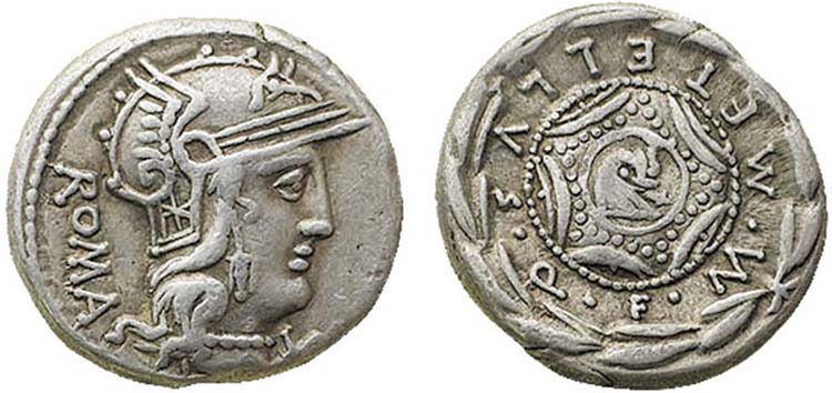 CAECILIA (127 a.C. ) Q. Caecilius ... 
