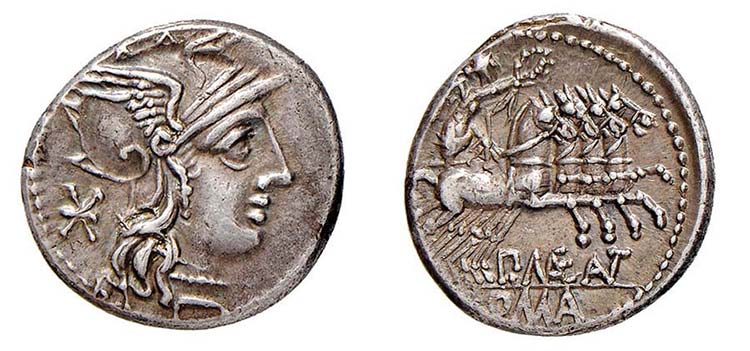 MAENIA (132 a.C.) P.Maenius ... 