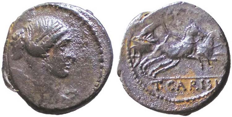 CARISIA (46 a.C.) T.Carisia - ... 
