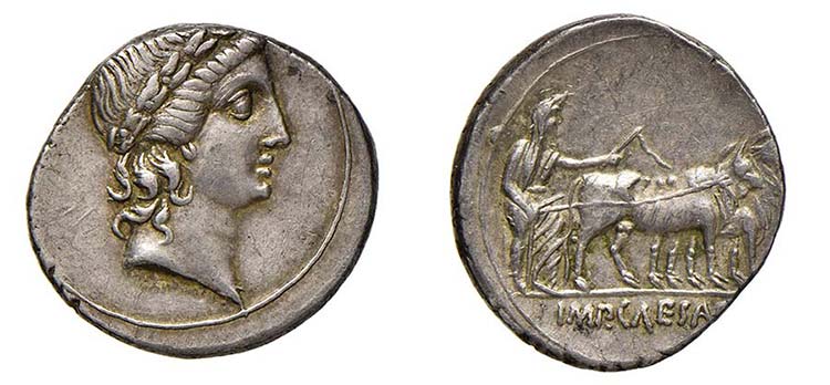 OTTAVIANO (32–29 a.C.) DENARIO - ... 