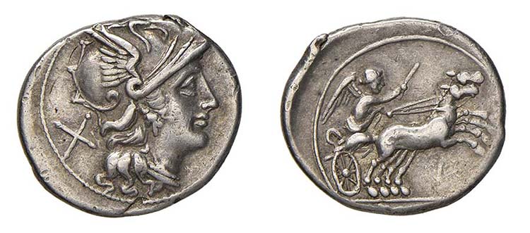 ROMA - ANONIME (157-156 a.C.) ... 