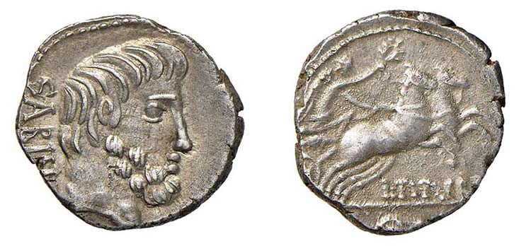 TITURIA (89 a.C.) L. Tituri L.f. ... 