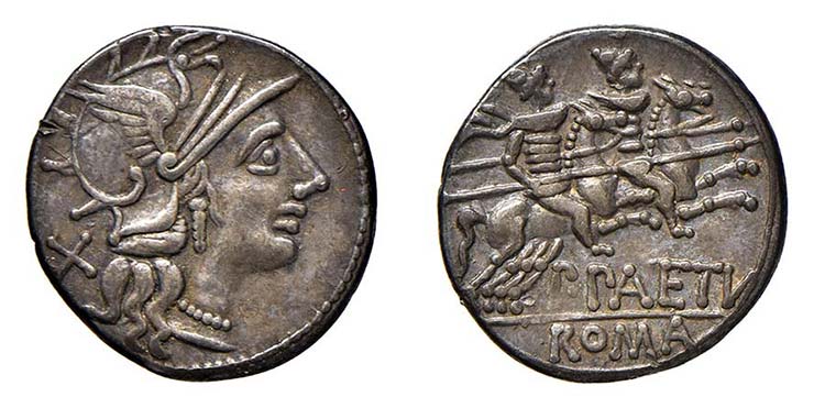 AELIA (106 a.C.) P. Aelius Paetus ... 