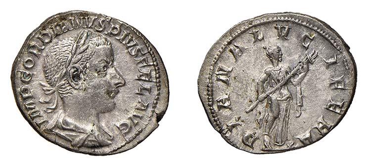 GORDIANO III (238-244) DENARIO -  ... 