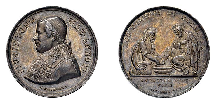 ROMA - PIO IX (1846-1878) MEDAGLIA ... 