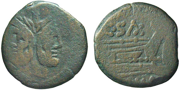CLOVIA (169-158 a. C.) luvius ... 