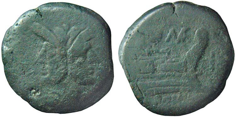 MAENIA (189-180 a.C.) ASSE gr.31,1 ... 